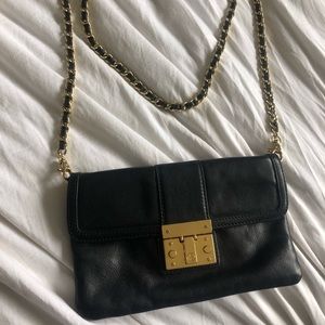 Tory Burch black evening bag